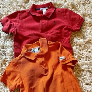 Janie and Jack size 3 polo shirts